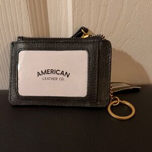American Leather Co. Black Wallet